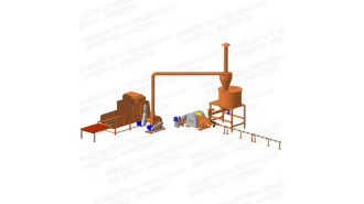 linie brichetare 400-500 kg-ora