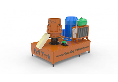 Machine presse à granulés de sciure et de paille 